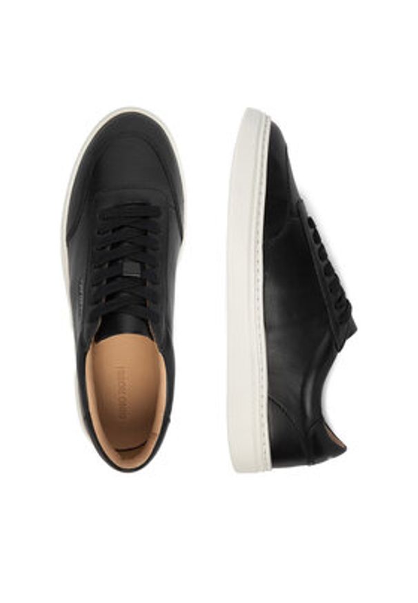 Gino Rossi - GINO ROSSI Sneakersy EO-MARSHAL-01 MI08 Czarny. Kolor: czarny. Materiał: skóra