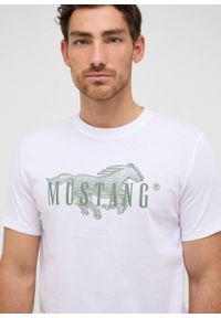 Męski T-Shirt Mustang Style Austin Bright White 1016858 2007 #8