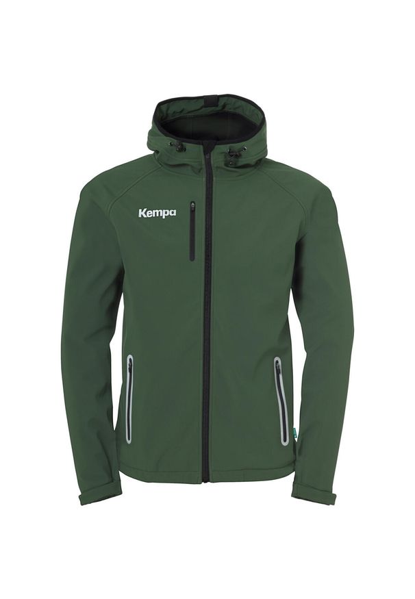 KEMPA - Kurtka softshell Kempa. Kolor: brązowy, zielony, wielokolorowy. Materiał: softshell