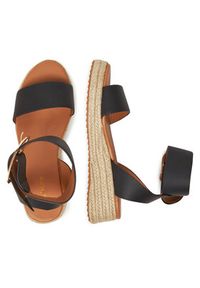 DeeZee Espadryle QS276-1 Czarny. Kolor: czarny. Materiał: materiał, syntetyk