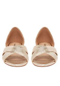 Clara Barson Baleriny WS24038-03 Złoty. Kolor: złoty. Materiał: skóra #6