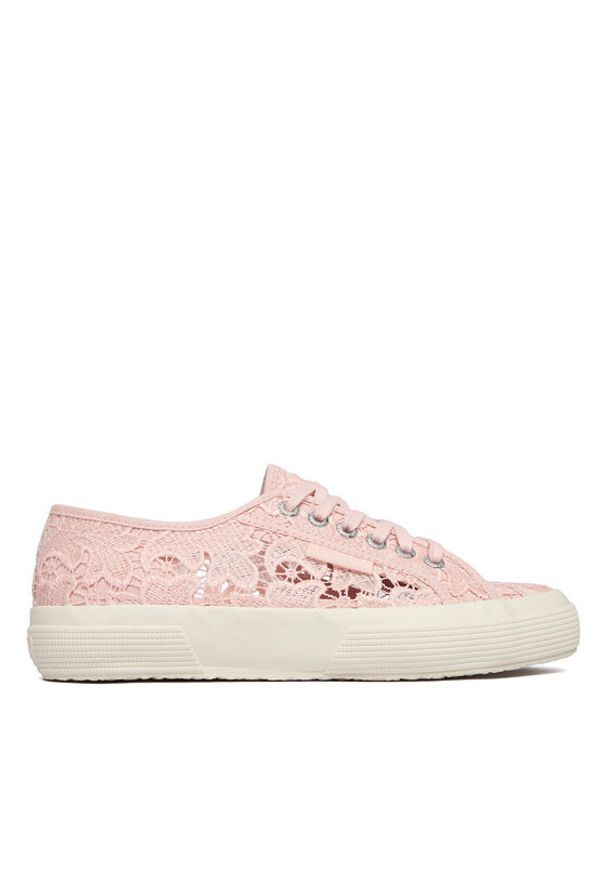 Superga Tenisówki 2750 Macrame S81219W Różowy. Kolor: różowy. Materiał: materiał