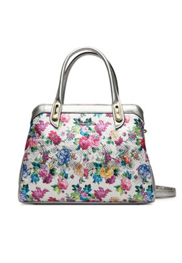 Laura Vita Torebka Aramis 04 Biały. Kolor: biały. Materiał: skórzane