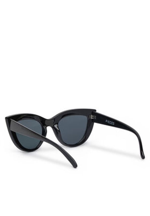 Pieces Okulary przeciwsłoneczne Pcdonai 17113611 Czarny. Kolor: czarny