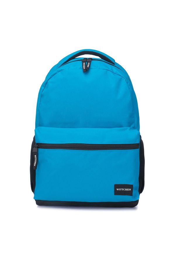 Wittchen - Plecak basic duży. Kolor: niebieski. Materiał: poliester. Styl: casual
