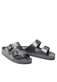 Birkenstock Klapki Arizona EVA 1001498 Szary. Kolor: szary. Materiał: skóra #5