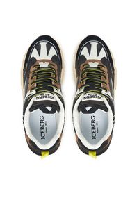 Iceberg Sneakersy IU1706 Brązowy. Kolor: brązowy. Materiał: materiał #6