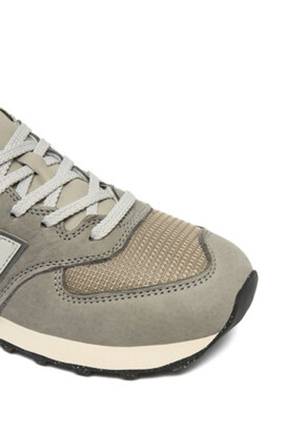 New Balance Sneakersy U574SNV M Szary. Kolor: szary. Materiał: nubuk, skóra. Model: New Balance 574