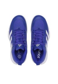 Adidas - adidas Buty halowe Court Team Bounce 2.0 Shoes HR0608 Niebieski. Kolor: niebieski. Materiał: materiał #4