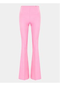 Nissa Spodnie materiałowe P13934 Różowy Regular Fit. Kolor: różowy. Materiał: syntetyk, materiał