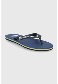 Quiksilver - Japonki. Kolor: niebieski. Materiał: materiał. Wzór: gładki #2