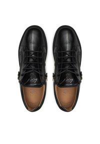 Giuseppe Zanotti - GIUSEPPE ZANOTTI Sneakersy RU40027 Czarny. Kolor: czarny. Materiał: skóra