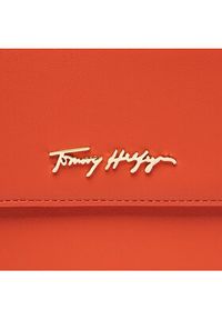 TOMMY HILFIGER - Tommy Hilfiger Torebka New Tommy Crossover Mix AW0AW12329 Pomarańczowy. Kolor: pomarańczowy. Materiał: skórzane #6