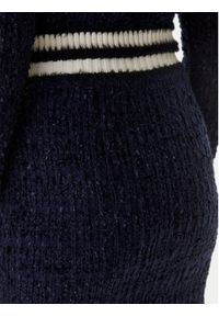 Guess Spódnica ołówkowa W5BD1X Z4090 Granatowy Slim Fit. Kolor: niebieski. Materiał: syntetyk #3