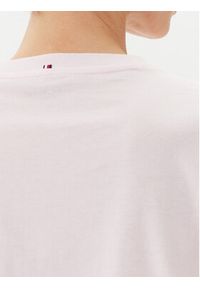 TOMMY HILFIGER - Tommy Hilfiger Piżama UW0UW05912 Różowy Regular Fit. Kolor: różowy. Materiał: bawełna