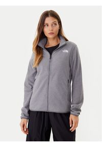 The North Face Polar Glacier NF0A8D2F Szary Regular Fit. Kolor: szary. Materiał: syntetyk