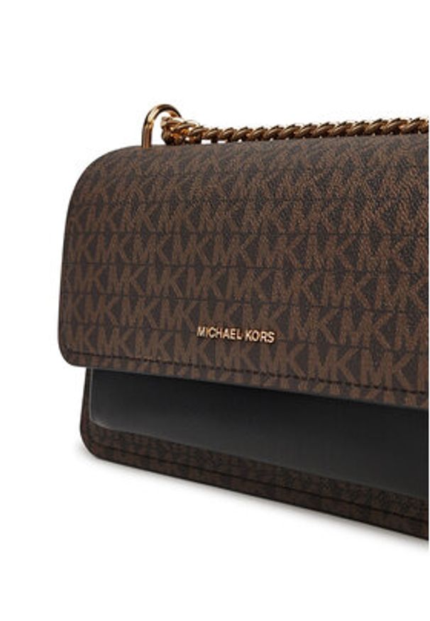 MICHAEL Michael Kors Torebka Claire 30R5GC7L3B Brązowy. Kolor: brązowy. Materiał: skórzane