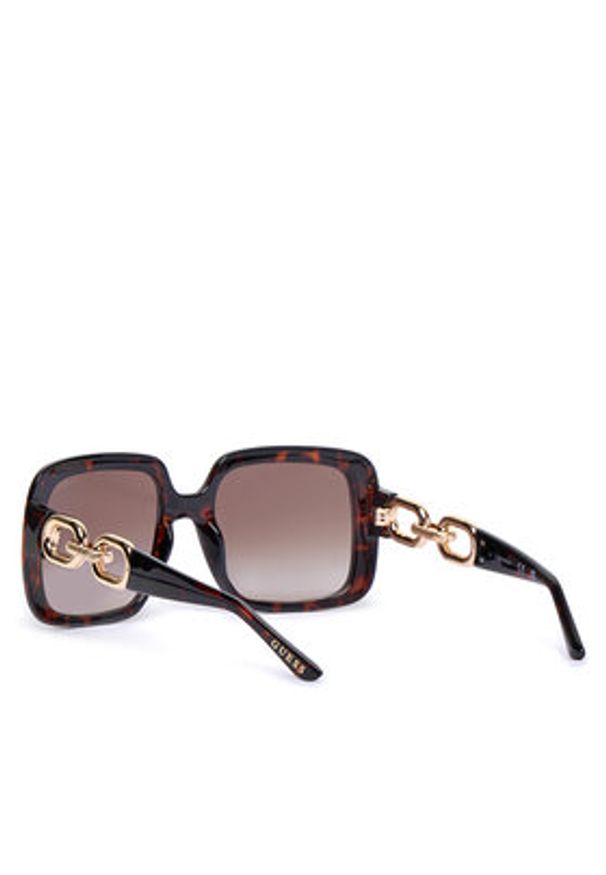 Guess Okulary przeciwsłoneczne GU00161 Brązowy. Kolor: brązowy