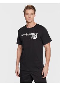 T-Shirt New Balance. Kolor: czarny. Materiał: bawełna #1