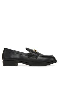 Love Moschino - LOVE MOSCHINO Loafersy JA10242G1NIA000035 Czarny. Kolor: czarny. Materiał: skóra #1