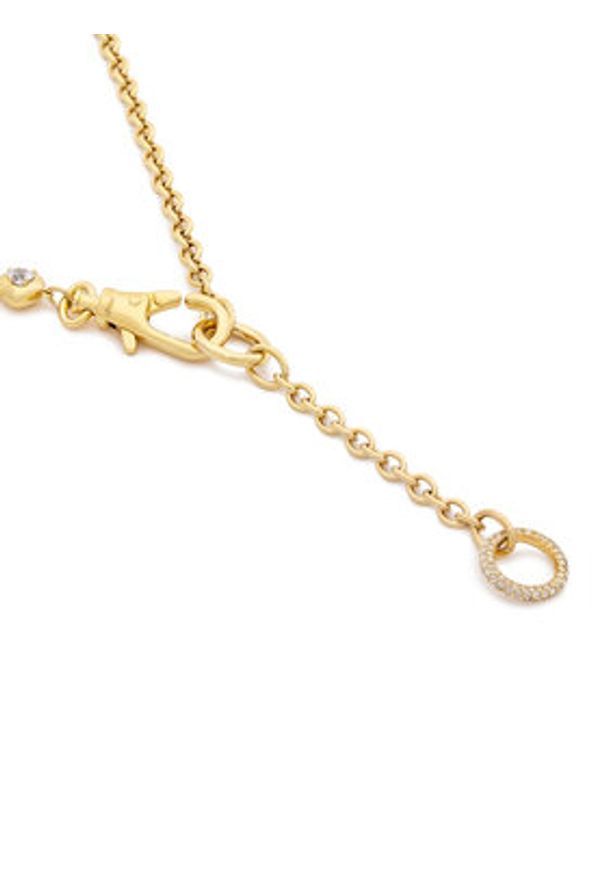 Swarovski Naszyjnik Idyllia 5742961 Złoty. Materiał: metalowe. Kolor: złoty