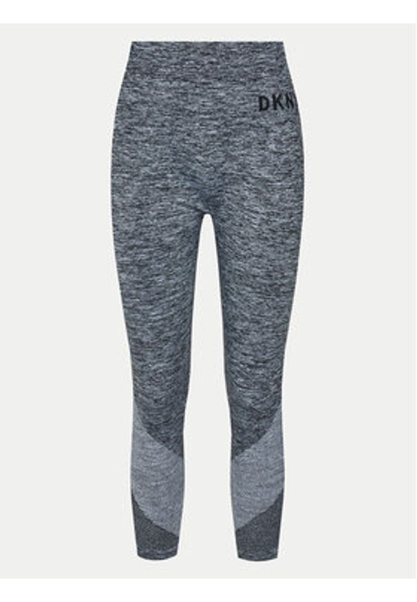 DKNY Sport Legginsy DP8P1765 Szary Slim Fit. Kolor: szary. Materiał: syntetyk. Styl: sportowy