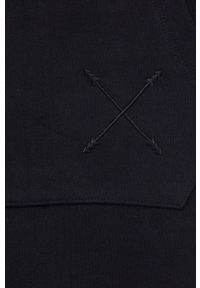 Answear Lab Bluza damska kolor czarny z kapturem gładka. Typ kołnierza: kaptur. Kolor: czarny. Materiał: bawełna, poliester, dzianina. Wzór: gładki. Styl: wakacyjny #2