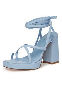 DeeZee Sandały 2335-3 Niebieski. Kolor: niebieski. Materiał: skóra #3