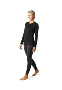 Koszulka Smartwool Classic Thermal Merino Base Layer Crew Women. Kolor: czarny. Długość rękawa: długi rękaw