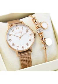 Zegarek Paul Lorens Zestaw damski zegarek ELNINO 11715B2-3D3 + bransoletka #1