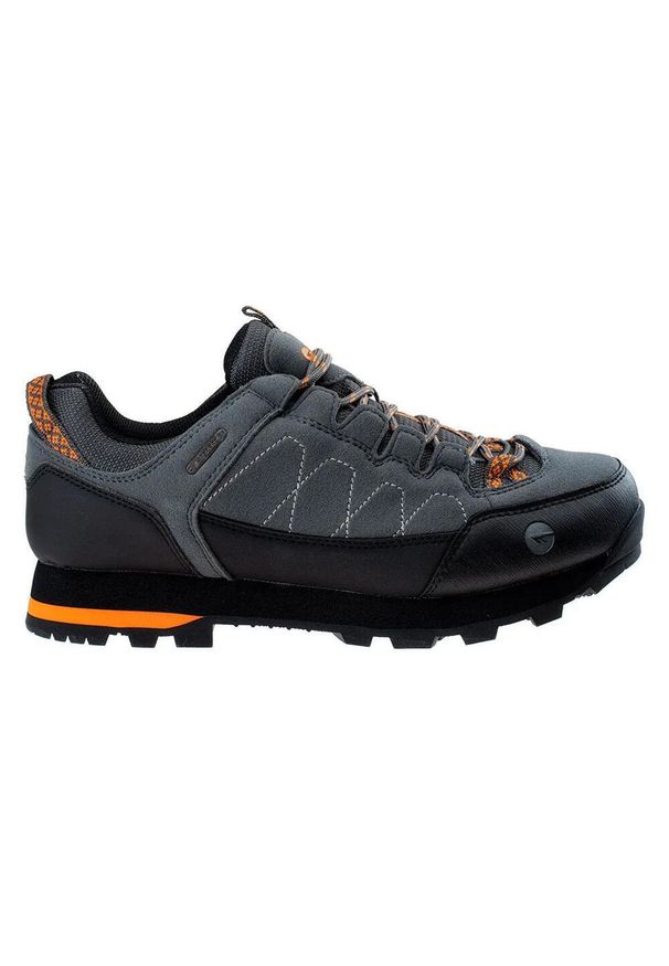 Hi-tec - Buty Górskie Męskie Niskie Gelen Ii. Kolor: szary, wielokolorowy, brązowy, zielony, pomarańczowy. Sport: turystyka piesza
