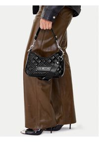 Love Moschino - LOVE MOSCHINO Torebka JC4152PP0NLA000B Czarny. Kolor: czarny. Materiał: skórzane #4