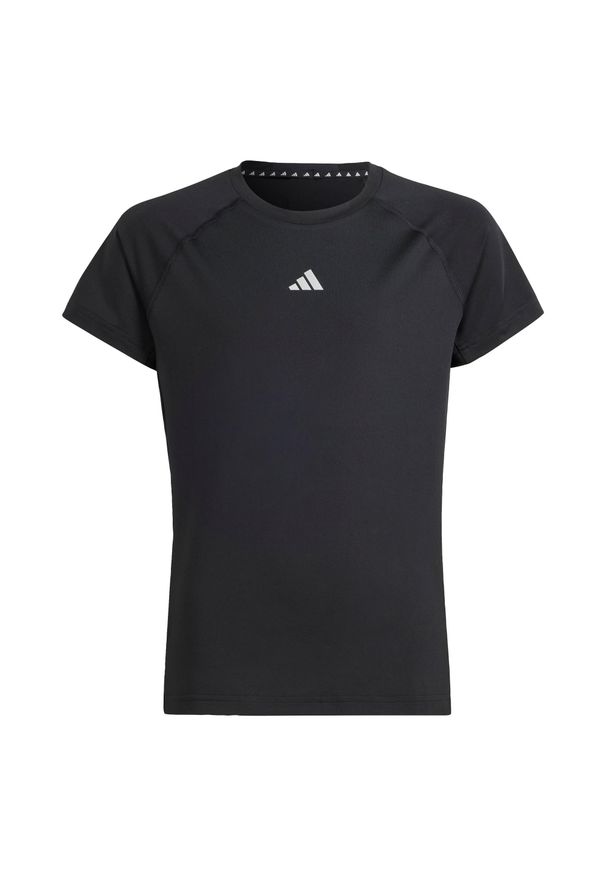 Adidas - Koszulka Kids. Kolor: czarny, szary, wielokolorowy. Materiał: materiał