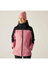 Regatta - Kurtka damska przejściowa ocieplana przeciwdeszczowa Maldeine. Kolor: różowy. Materiał: tkanina, puch. Sport: turystyka piesza #1
