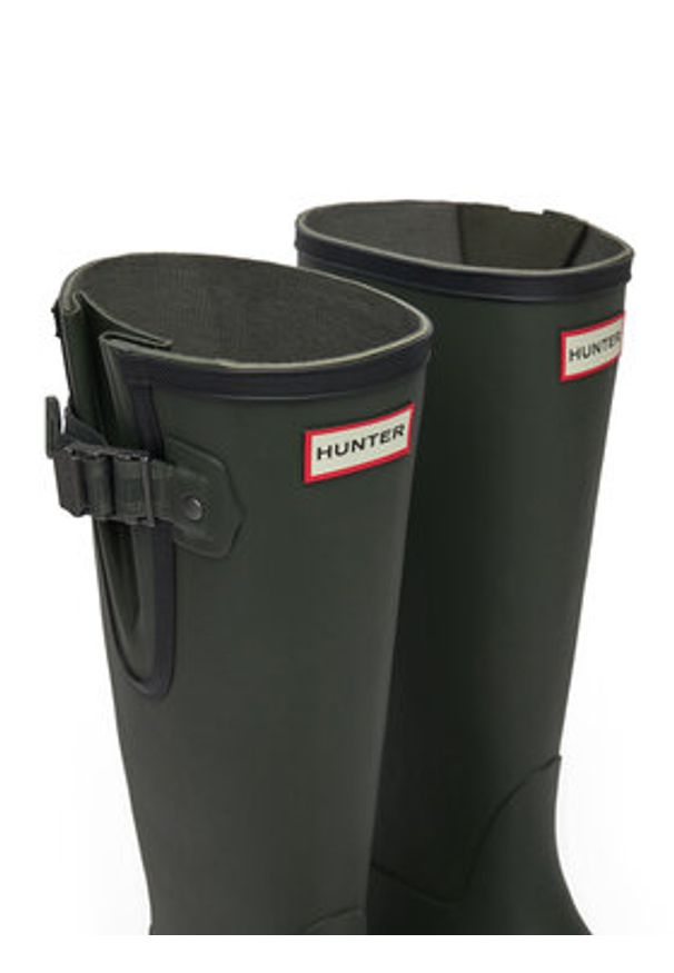 Hunter Kalosze HFRW0003251 Zielony. Kolor: zielony. Materiał: materiał