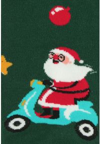 Świąteczne Skarpetki - Alties - Mikołaj z Prezentami. Kolor: wielokolorowy. Materiał: poliester, bawełna, elastan #2