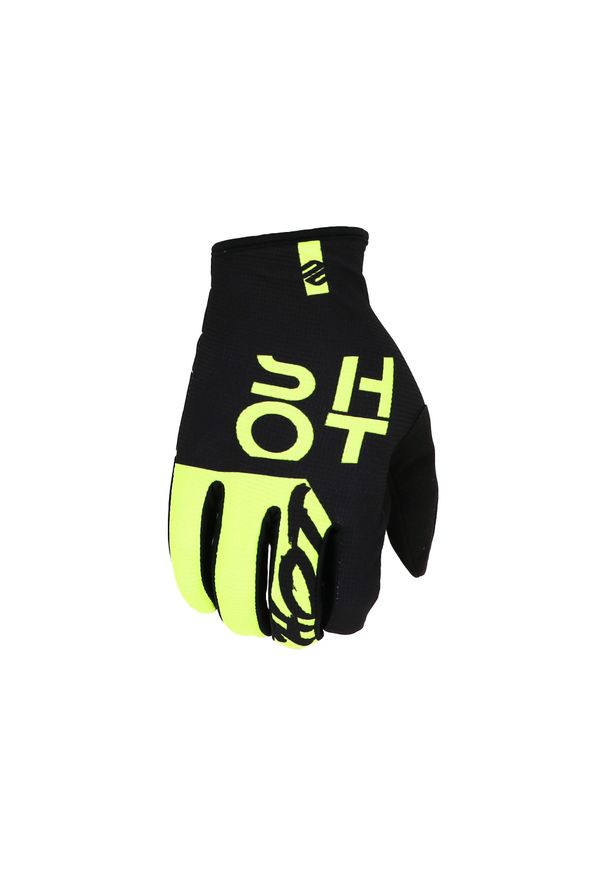 SHOT RACE GEAR - Dorosły BMX rękawice Shot Rogue Cup, Czarny. Kolor: czarny, żółty, wielokolorowy