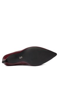 Steve Madden Szpilki Secured SM11004877 Bordowy. Kolor: czerwony. Materiał: skóra. Obcas: na szpilce