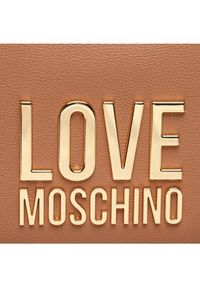 Love Moschino - LOVE MOSCHINO Torebka JC4023PP1HLI0201 Brązowy. Kolor: brązowy. Materiał: skórzane