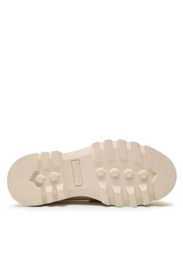 Badura Loafersy 22SS24 Beżowy. Kolor: beżowy. Materiał: skóra