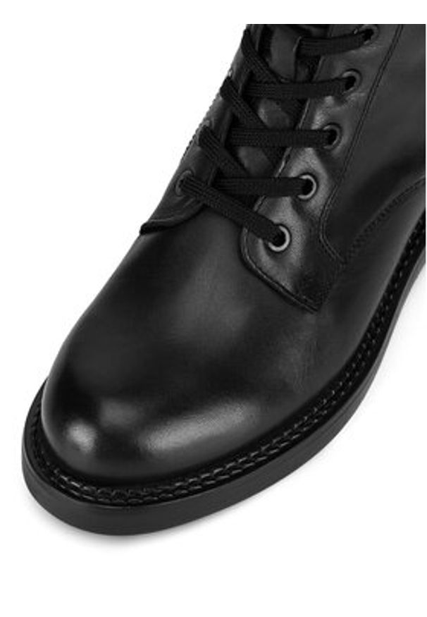 MEXX Trzewiki MICP1710143W MABEL PINA Czarny. Kolor: czarny. Materiał: skóra