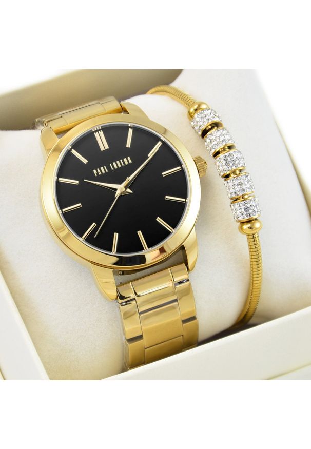 Zestaw damski zegarek Paul Lorens STIVA 1D1 + bransoletka