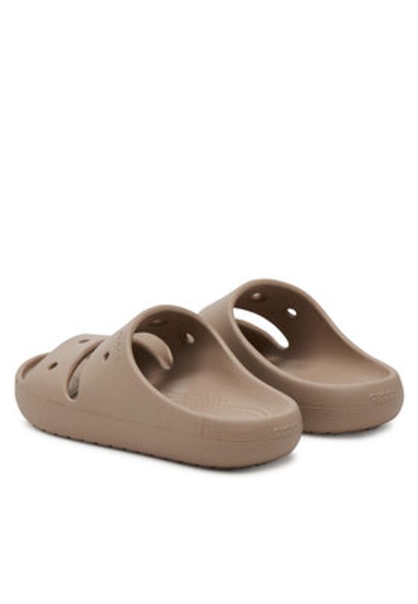 Crocs Klapki Classic Sandal v2 209403 Brązowy. Kolor: brązowy