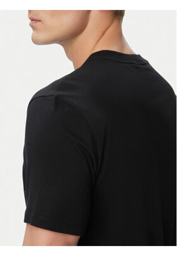 Hugo - HUGO T-Shirt Dirunn 50564143 Czarny Regular Fit. Kolor: czarny. Materiał: bawełna