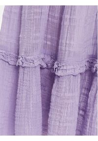 BDG Urban Outfitters Spódnica maxi BDG LILAC LINEN SKIRT 76472034 Fioletowy Loose Fit. Kolor: fioletowy. Materiał: bawełna #3