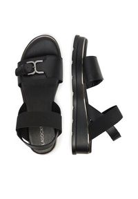 Lasocki Sandały RST-HANA-02 Czarny. Kolor: czarny. Materiał: skóra #8