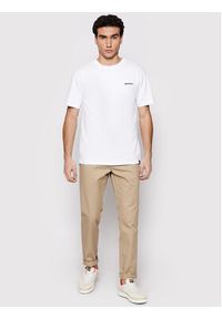Dickies T-Shirt Ss Loretto DK0A4X9OWHX Biały Regular Fit. Kolor: biały. Materiał: bawełna