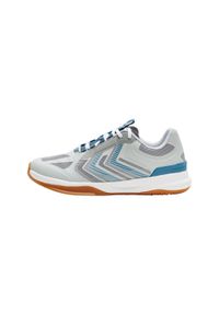 Buty do treningu biegowego Hummel hmlINVENTUS Reach LX. Zapięcie: sznurówki. Kolor: wielokolorowy, fioletowy, niebieski, szary. Materiał: materiał, syntetyk, tkanina. Szerokość cholewki: normalna. Sport: turystyka piesza, fitness