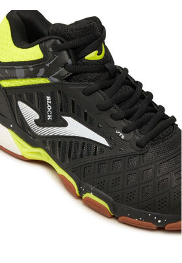 Joma Buty halowe V.Blok VBLOKS2401 Czarny. Kolor: czarny. Materiał: materiał, mesh