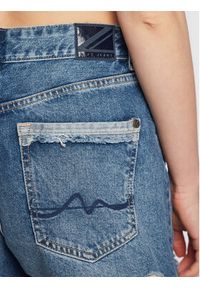Pepe Jeans Szorty jeansowe Marly PL801009 Niebieski Regular Fit. Kolor: niebieski. Materiał: bawełna